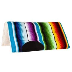 Mustang Pony Serape Pad With Fleece