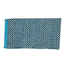 Mayatex Kiowa Turquoise And Black Saddle Blanket