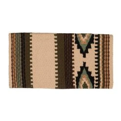 Mayatex Sand/Sage New Zealand Cowtown Wool Saddle Blanket