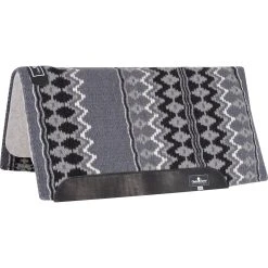 Classic Equine Classic Wool Top 32 X 34 Saddle Pad Charcoal/Black
