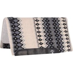 Classic Equine Classic Wool Top Pad 34x38 Ivory/Chocolate