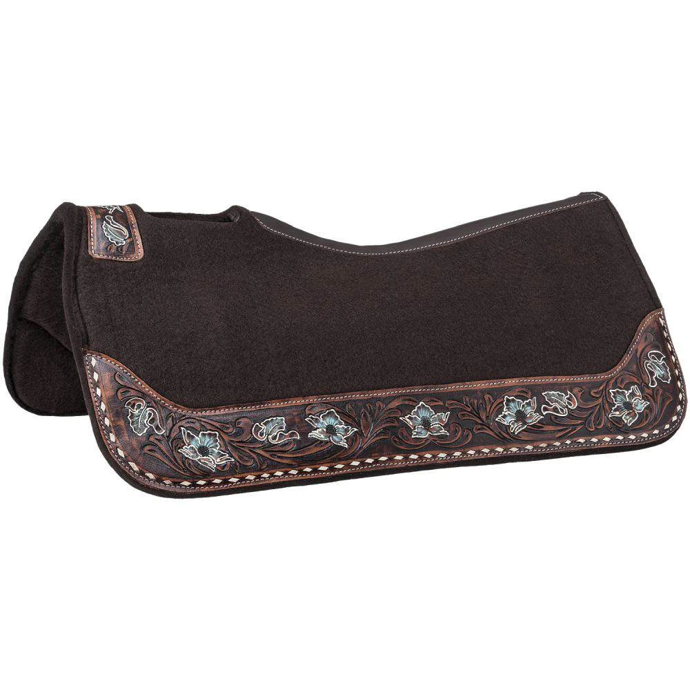 Tough-1 Tough 1 Hand Painted Floral Saddle Pad 31x32