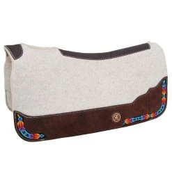 Reinsman 3/4 Inch Limited Edition Apex Infinity Beaded Contour Felt Saddle Pad