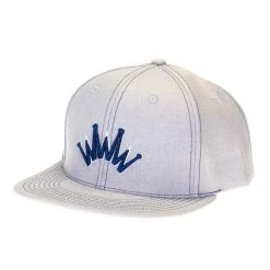 Best Ever Pads Grey And Navy Puff Crown Trucker Cap