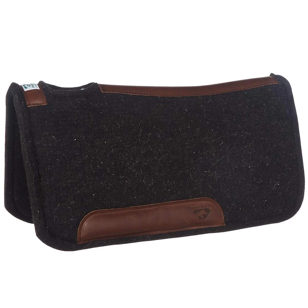 Diamond Wool Pad Company Contoured Felt Ranch Pad - Image 2