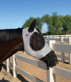 Professionals Choice Comfort Fit Deluxe Fly Mask W/Fringe