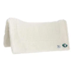 Diamond Wool Pad Company 30x30 Contoured Wool Fleece Liner Pad