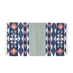 NRS Exclusive Thistle Seafoam/Coral Saddle Blanket