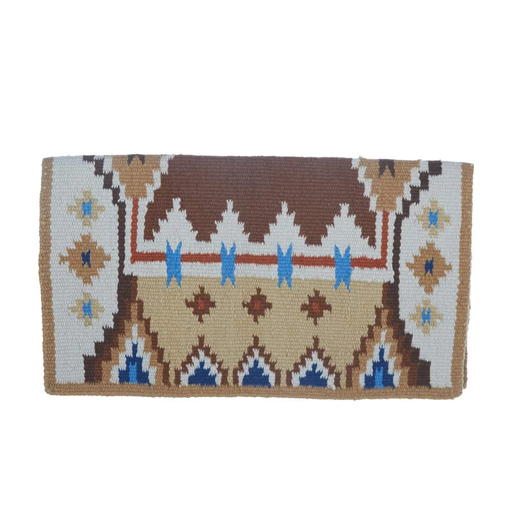 NRS Enchanted Pines Chocolate Wool Saddle Blanket