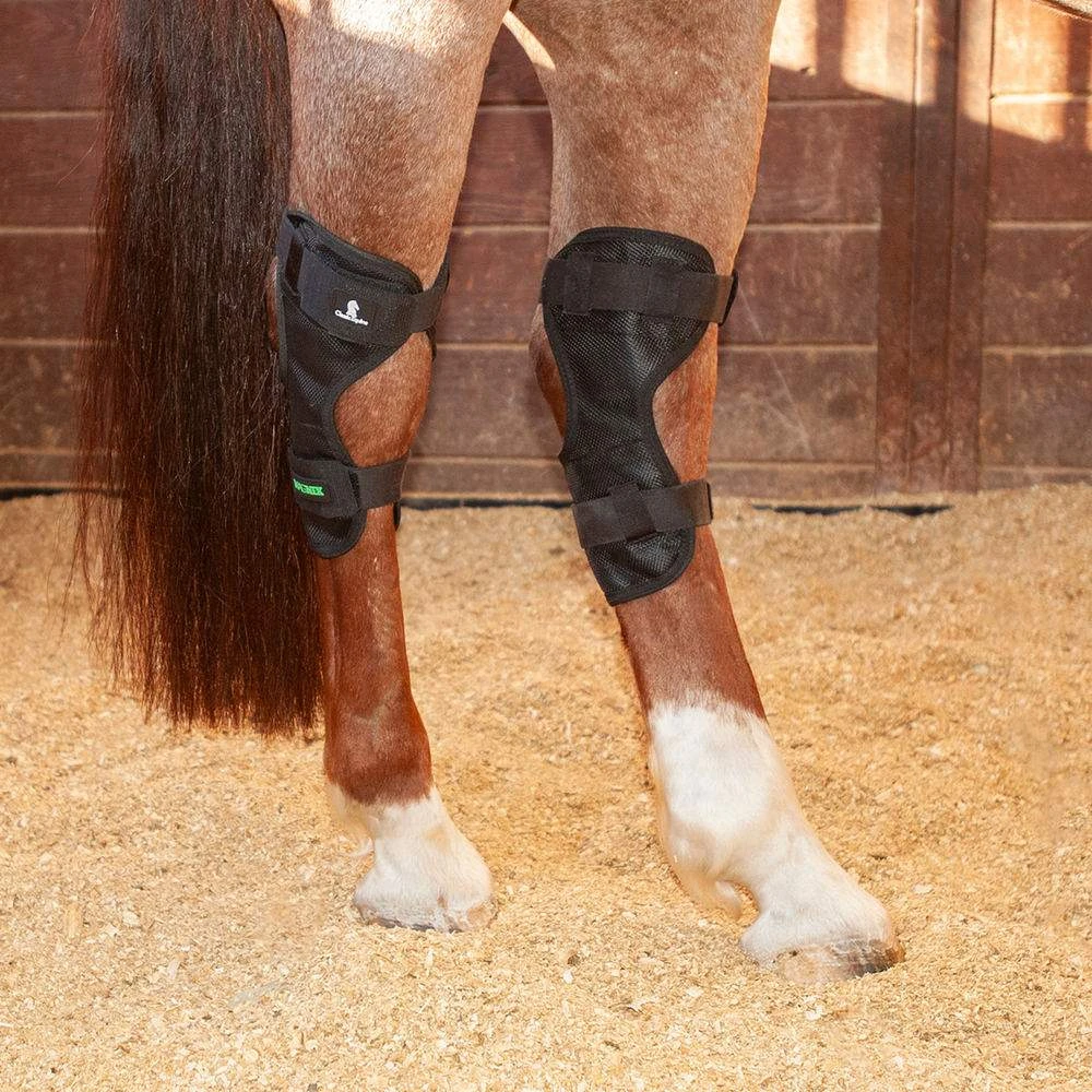 Classic Classic Equine Black MagNTX Magnetic Hock Wrap