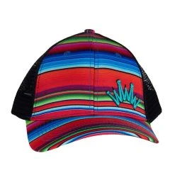Best Ever Pads Red Serape Trucker Cap