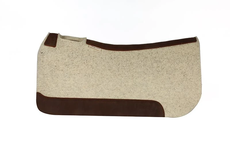 5 Star Equine Products Supplies Inc. 5 The Performer 1 Inch Natural Felt Saddle Pad - Image 2