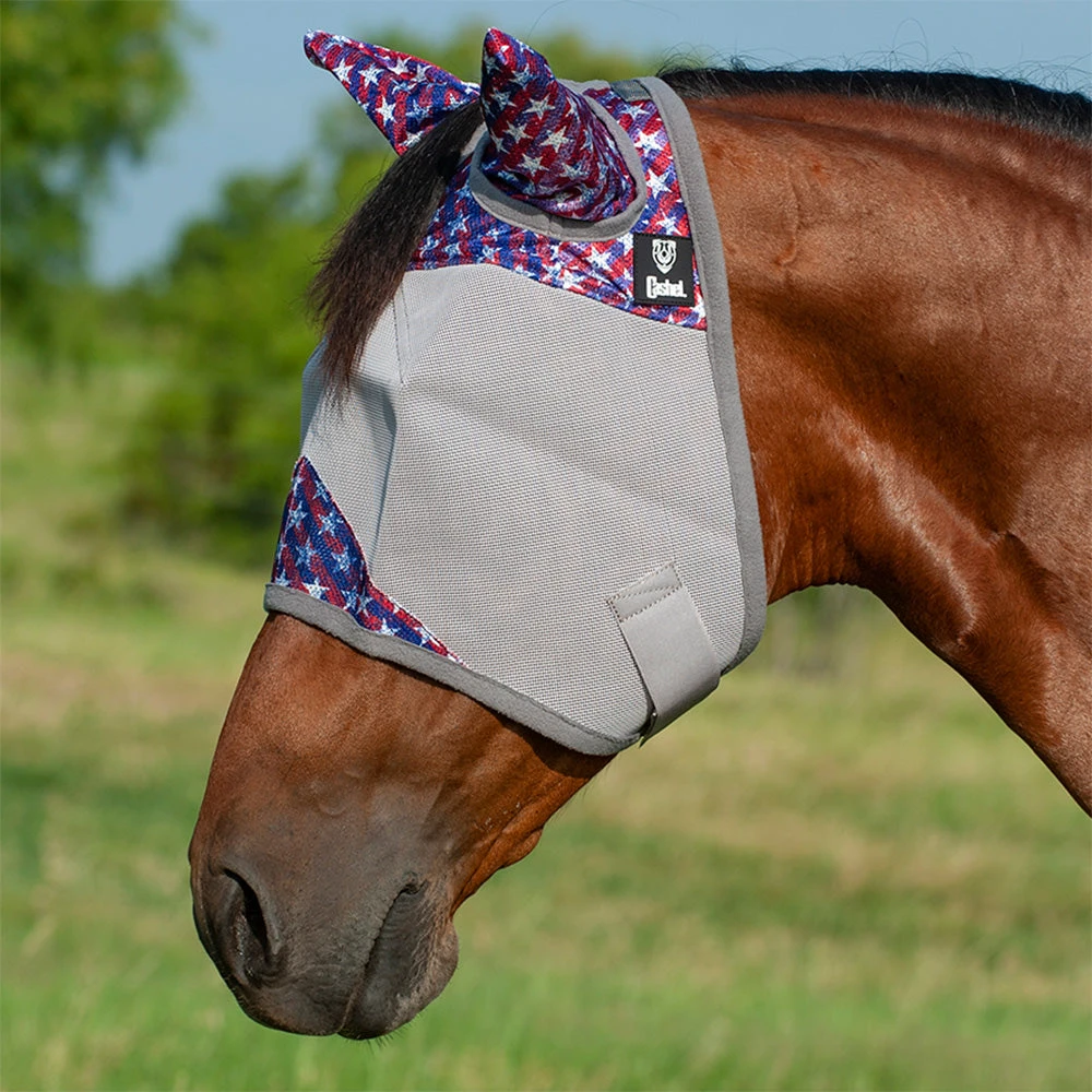 Cashel Company Cashel Patterned Horse Crusader Fly Mask With Ears - Image 2