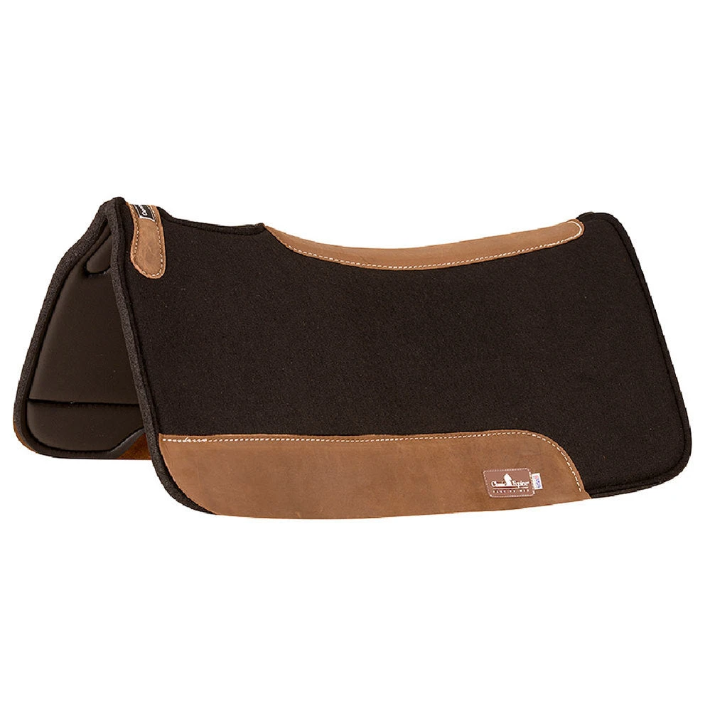 Classic Equine Black CountourPedic Saddle Pad - Image 2