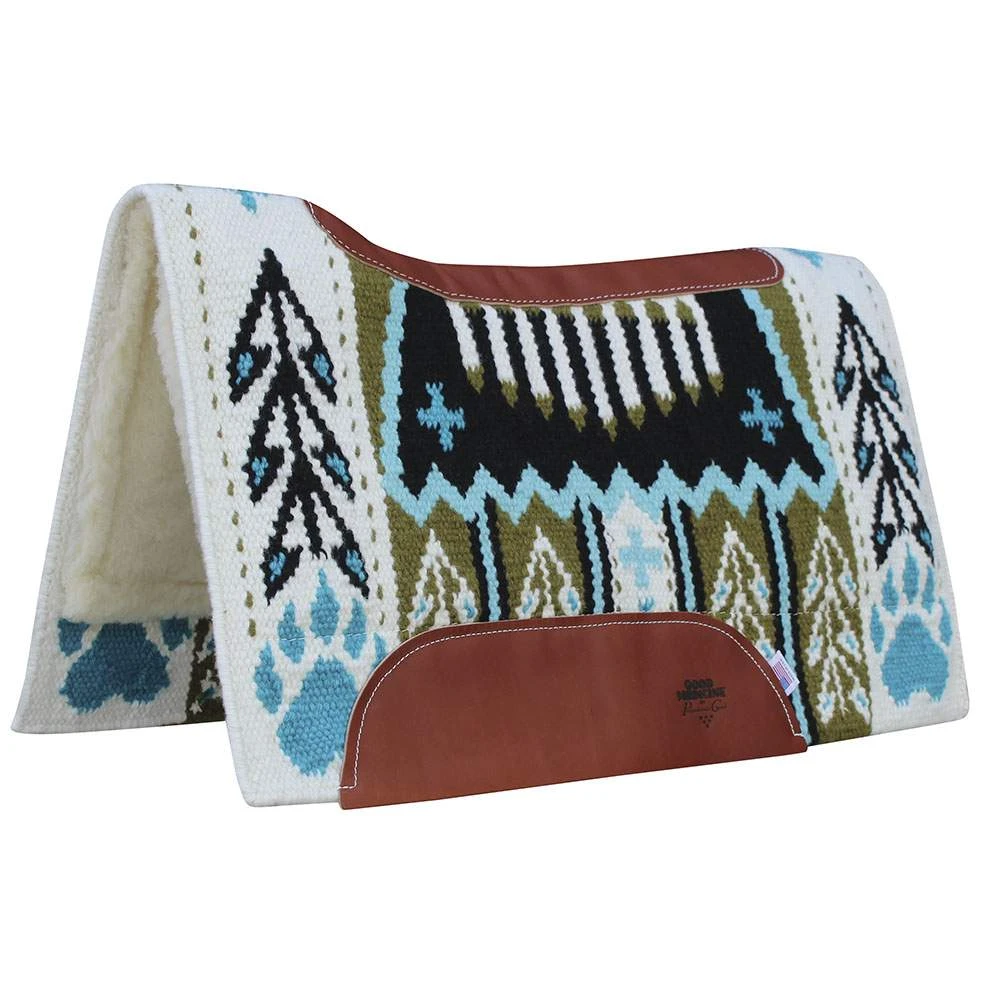 Professionals Choice 30x34 Good Medicine Bear Paw Saddle Pad - Image 4