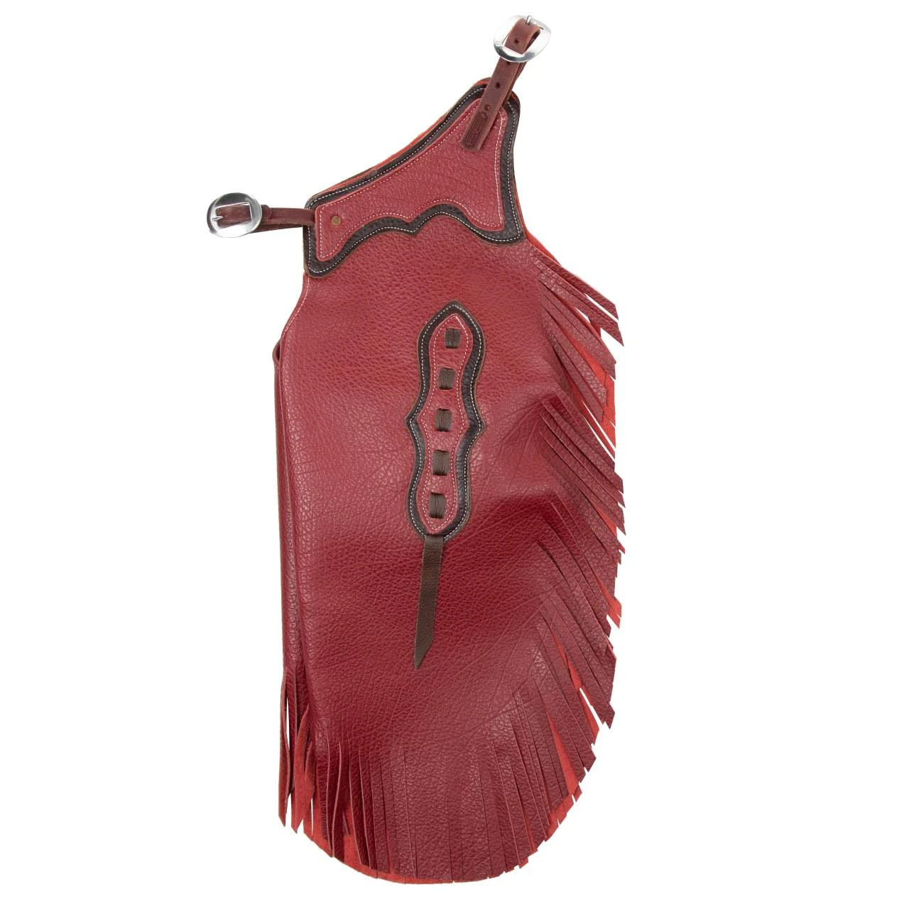 Rockin` Y Saddlery Youth Leather Chinks - Image 6