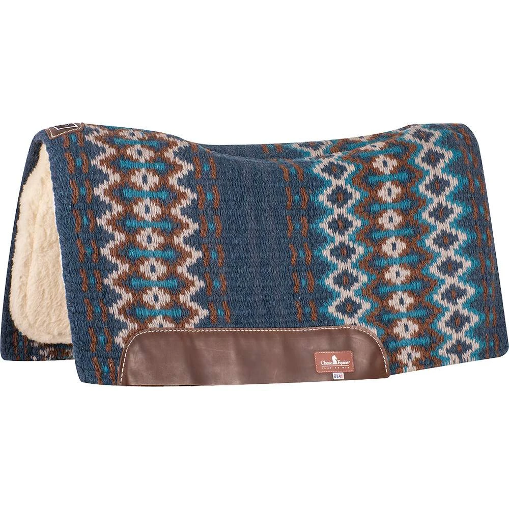 Classic Equine Sensorflex Wool Contoured Pad 34x38 - Image 3