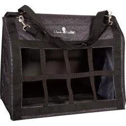 Classic Black Leopard Top Load Hay Bag