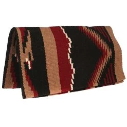NRS Aztec Durango Double Weave Horse Saddle Blanket Red