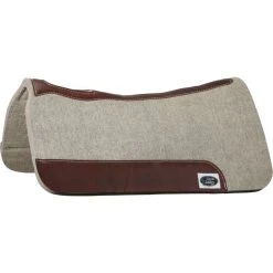 Cactus Saddlery 1in. Grey Felt Roper Pad