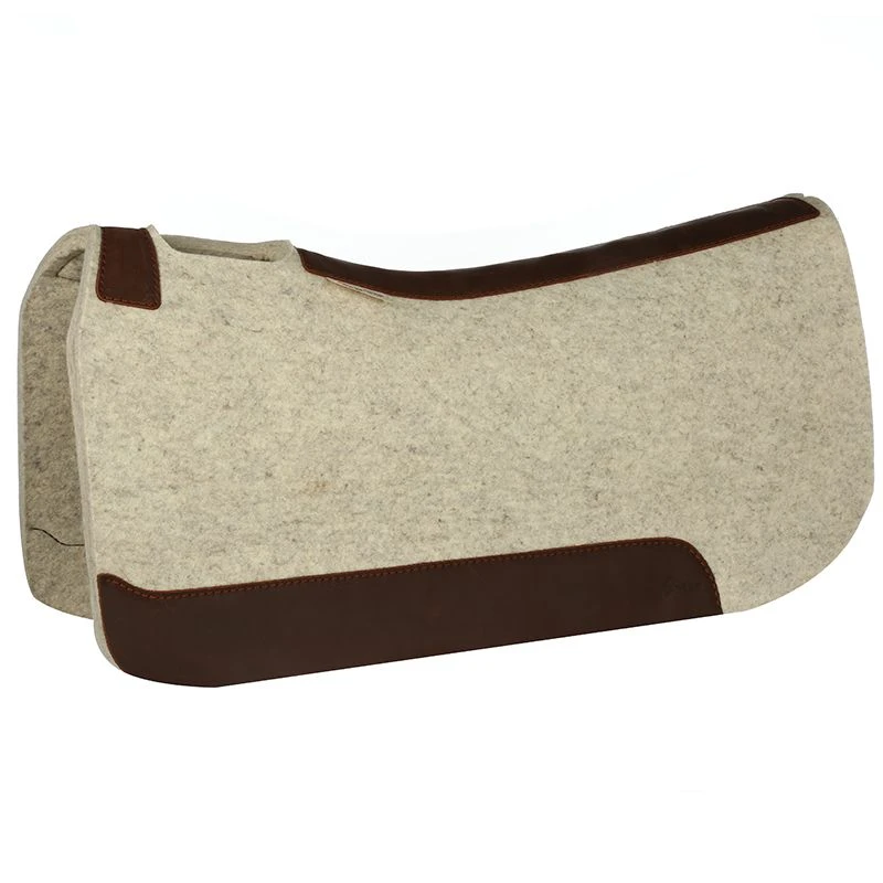 5 Star Equine Products Supplies Inc. 5 Star Equine 3/4in. Natural 32in. X 32in. Performer Saddle Pad - Image 2