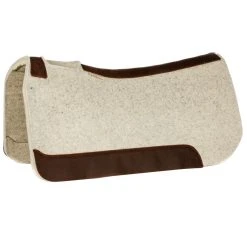 5 Star Equine Products Supplies Inc. 5 The Performer 1 Inch Natural Felt Saddle Pad
