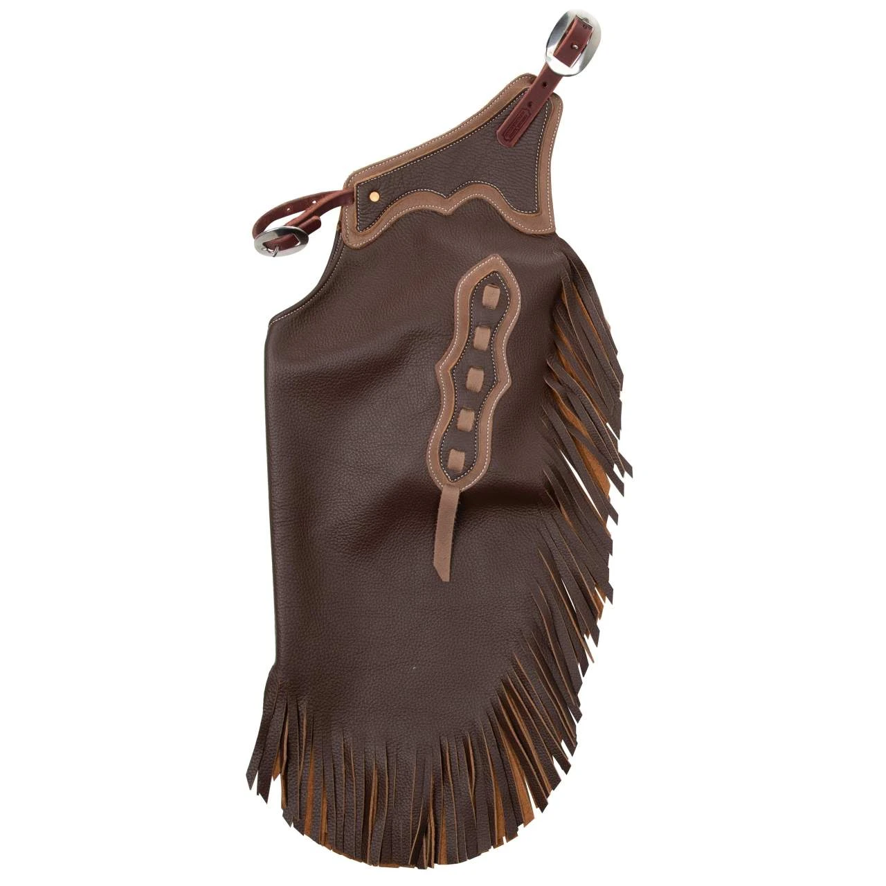 Rockin` Y Saddlery Youth Leather Chinks - Image 4